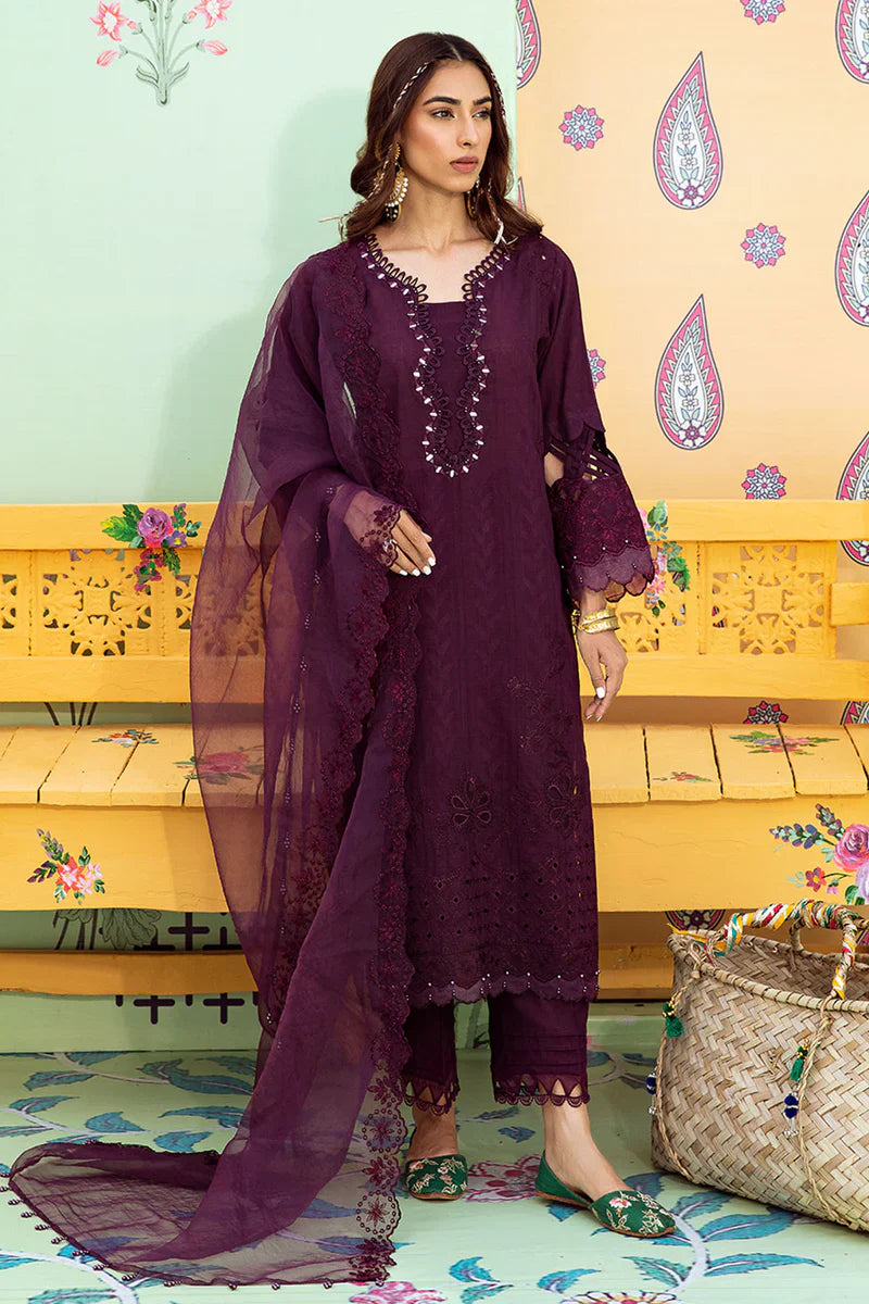 Nureh | Shades Of Summer | PURPLE DEW - House Of Hania