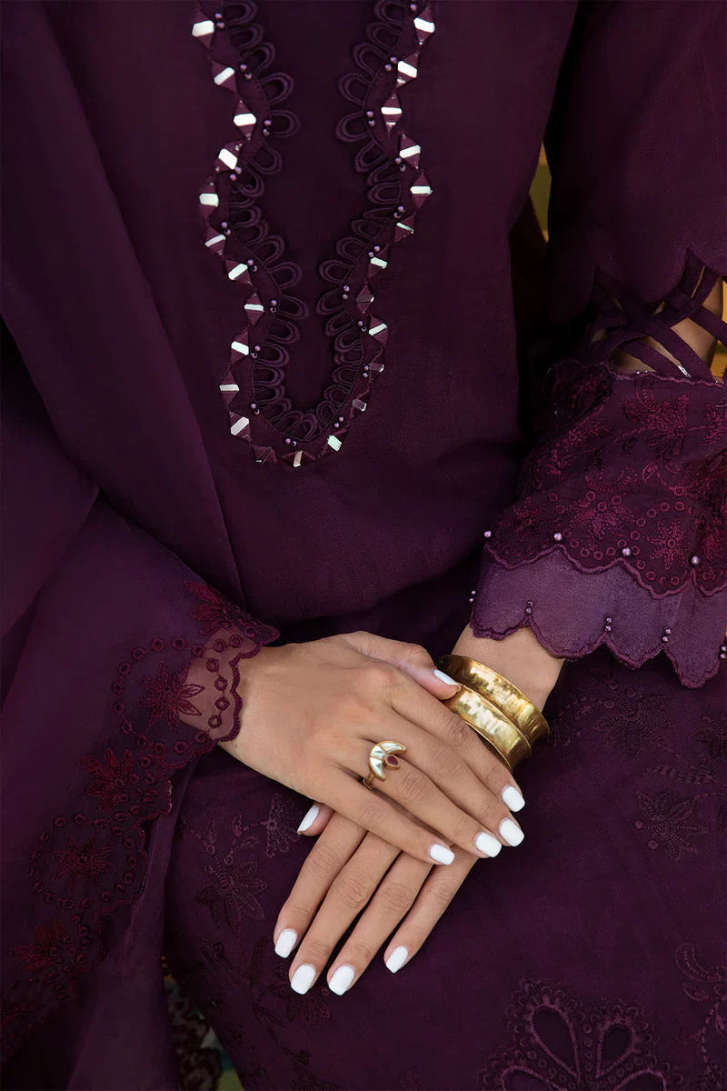 Nureh | Shades Of Summer | PURPLE DEW - House Of Hania