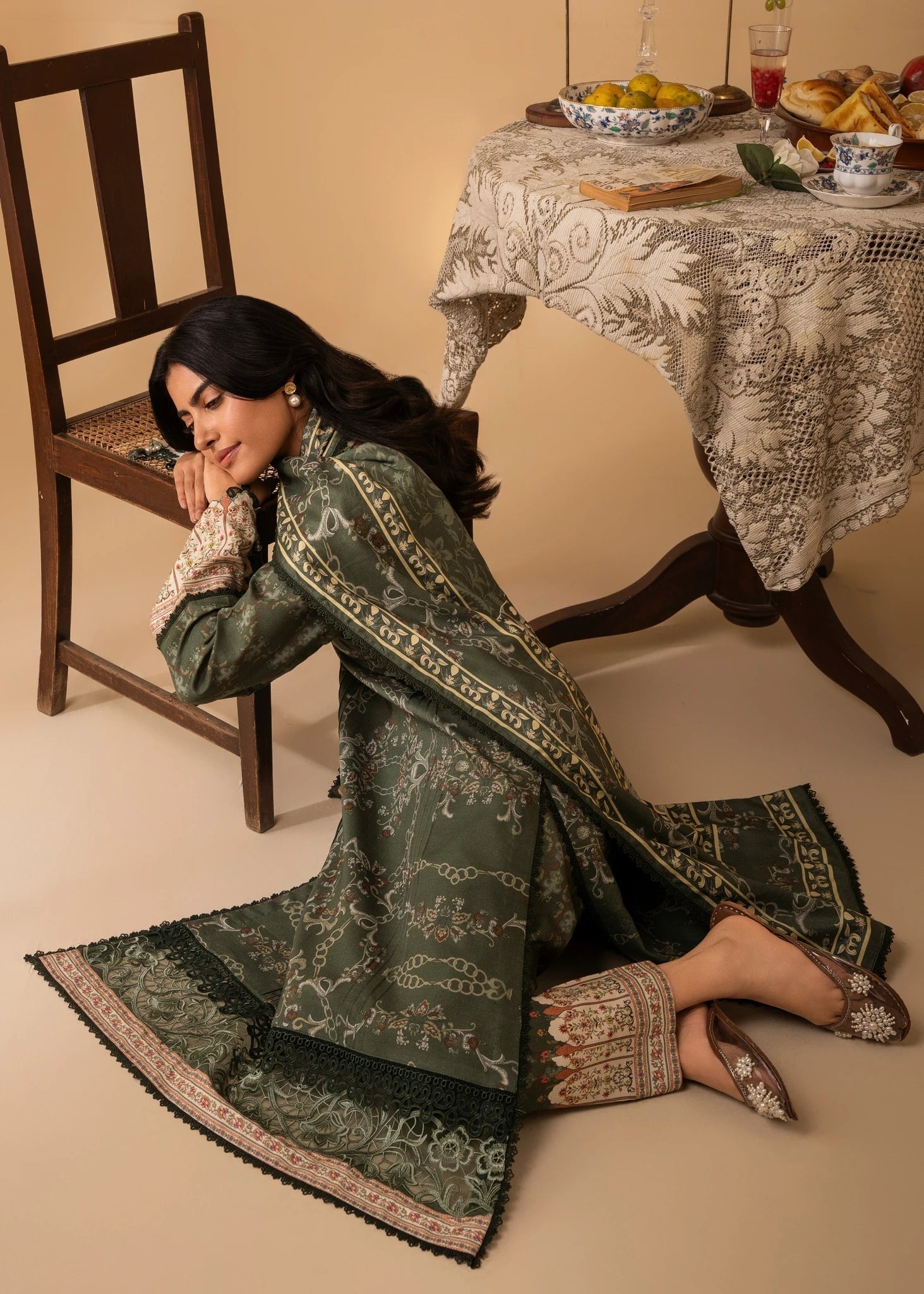 Nureh | Shades of Winter | AMARA (AZ-03) - House Of Hania