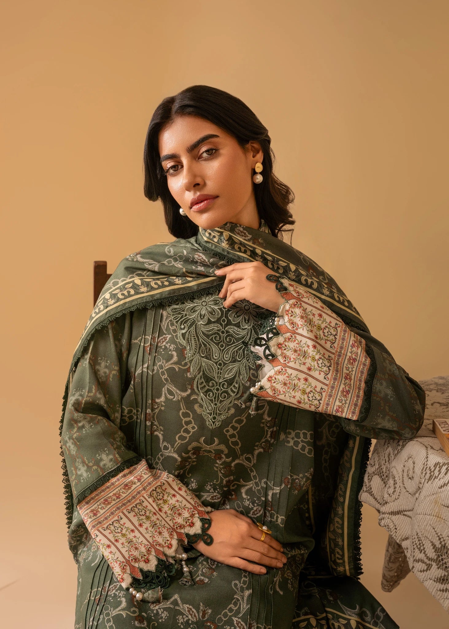 Nureh | Shades of Winter | AMARA (AZ-03) - House Of Hania
