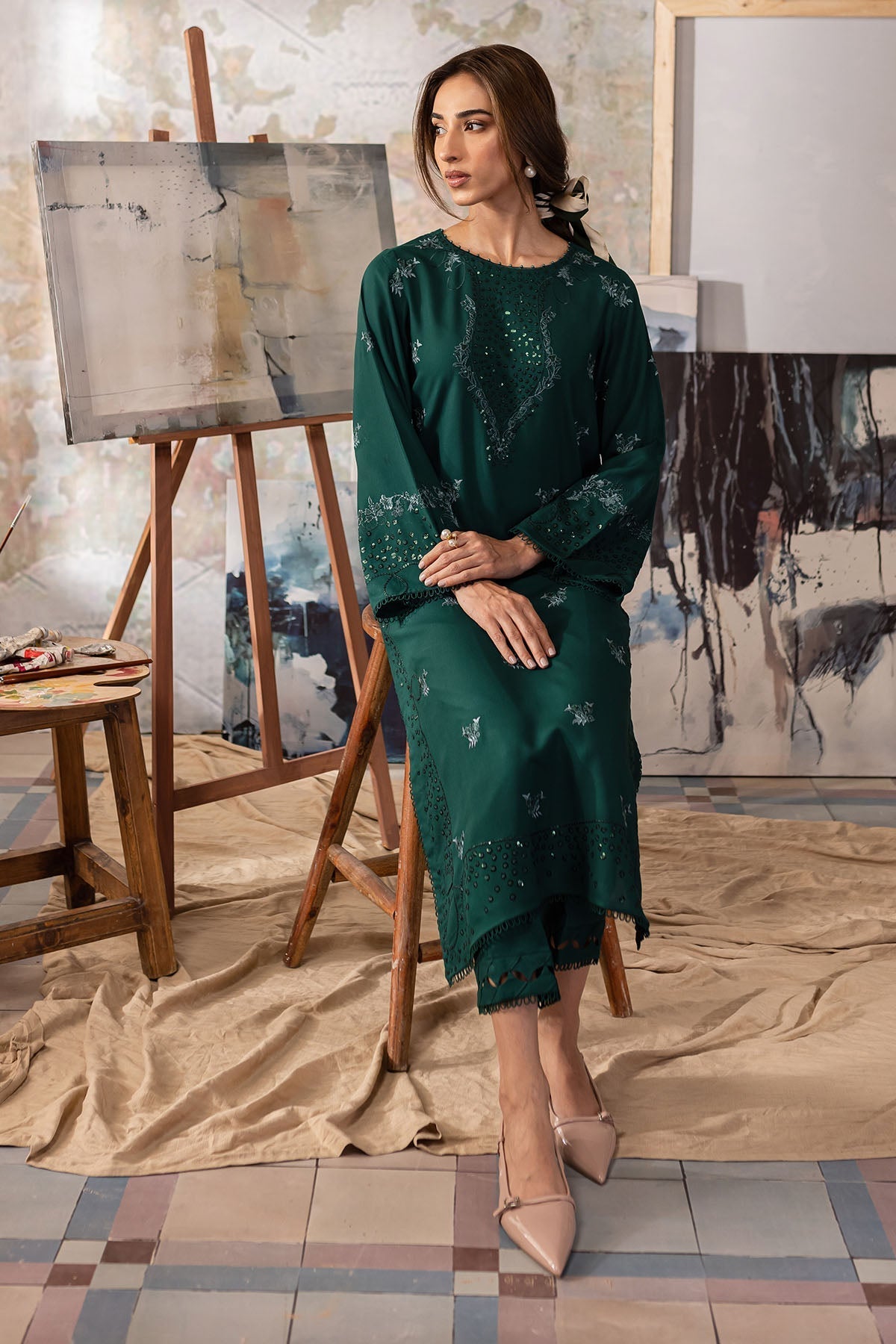 Nureh | Shades of Winter | NP-567 - House Of Hania