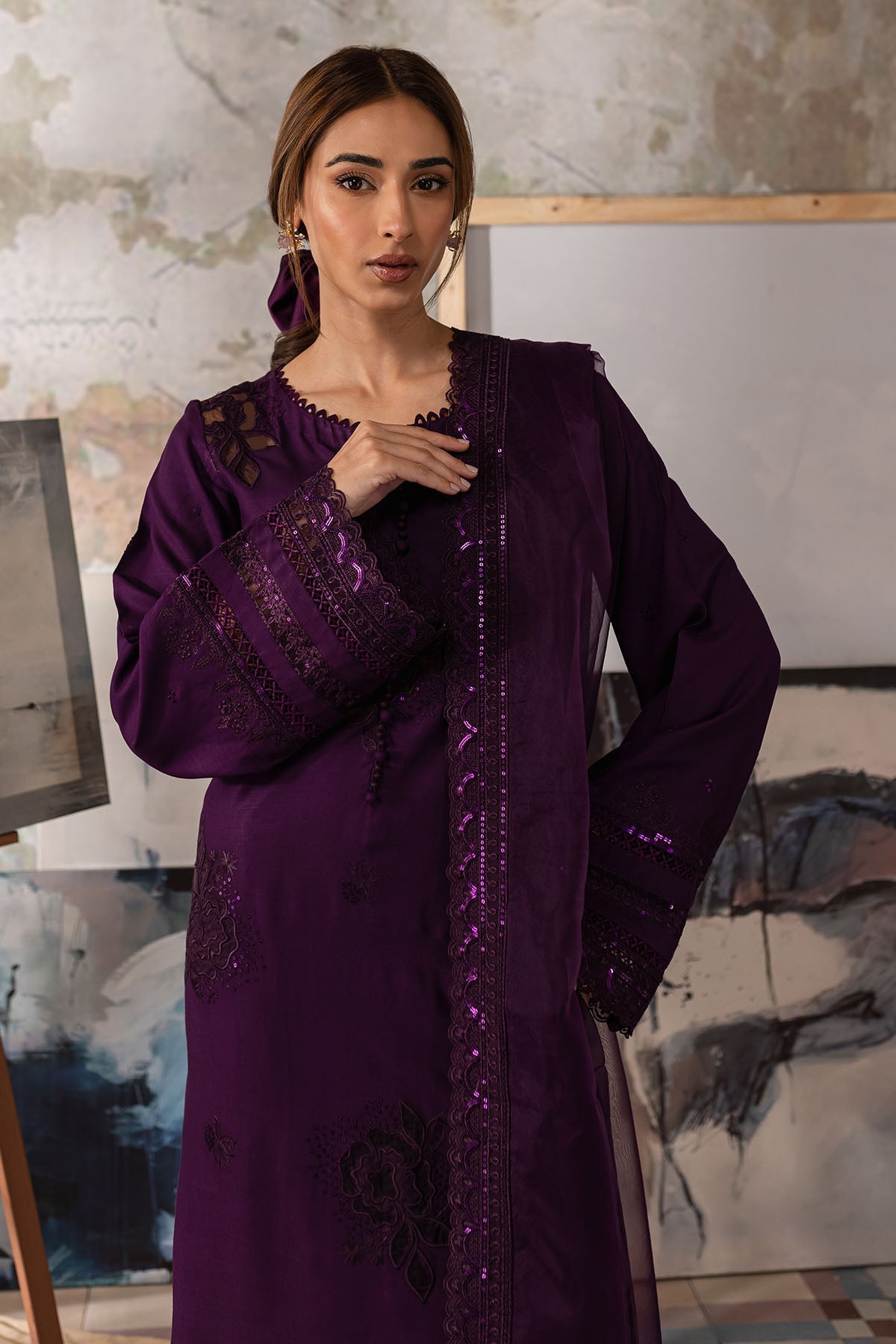 Nureh | Shades of Winter | NP-574 - House Of Hania