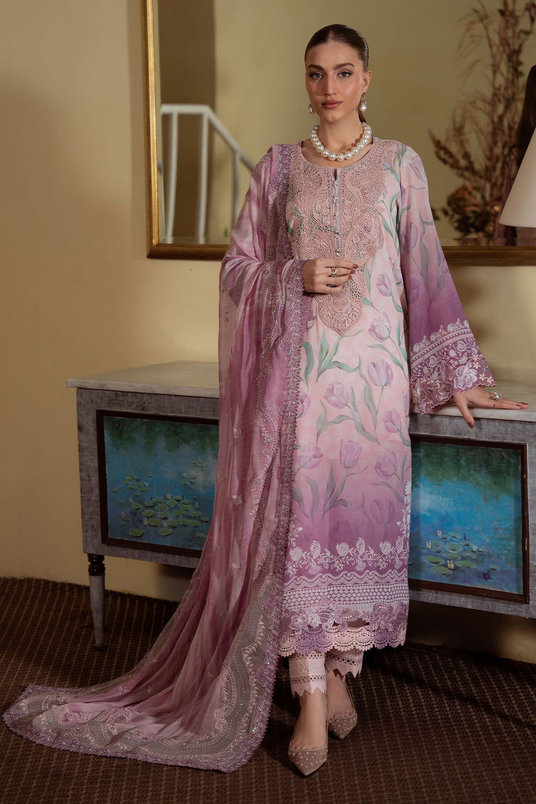 Nureh | Swiss Lawn | NS-159 - House Of Hania
