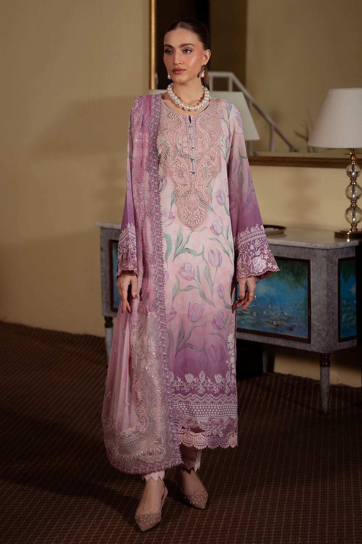 Nureh | Swiss Lawn | NS-159 - House Of Hania