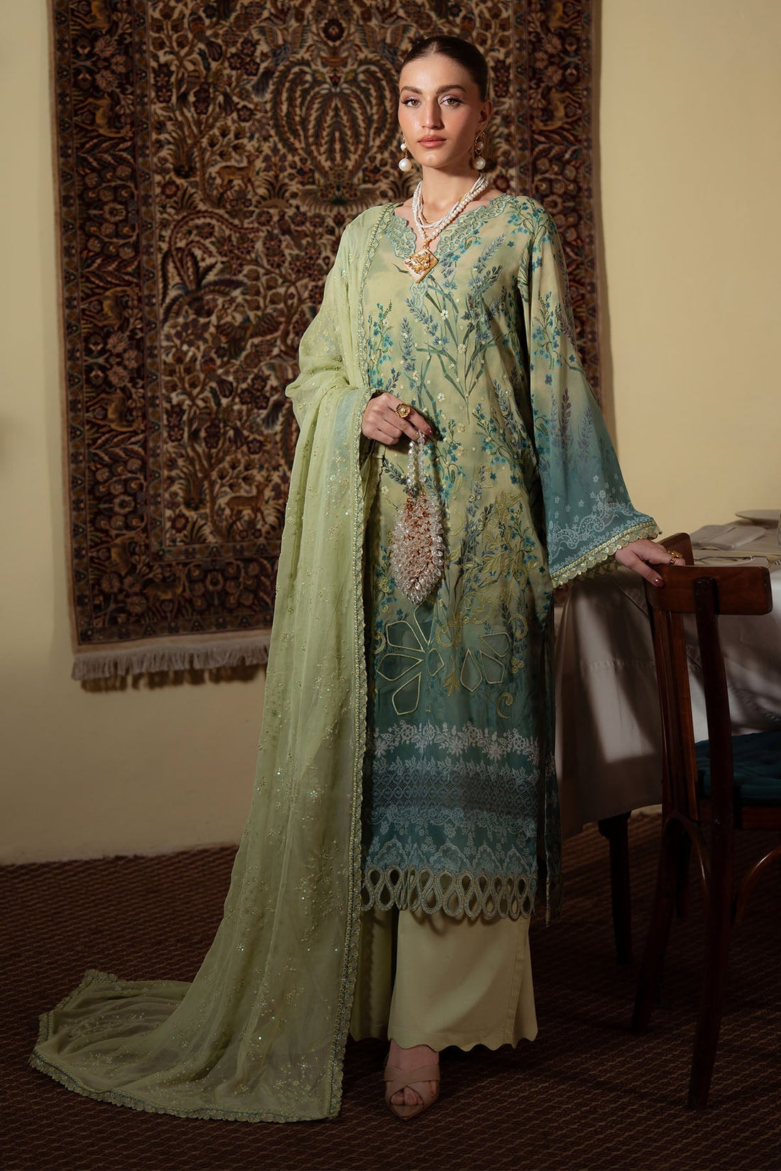 Nureh | Swiss Lawn | NS-161 - House Of Hania
