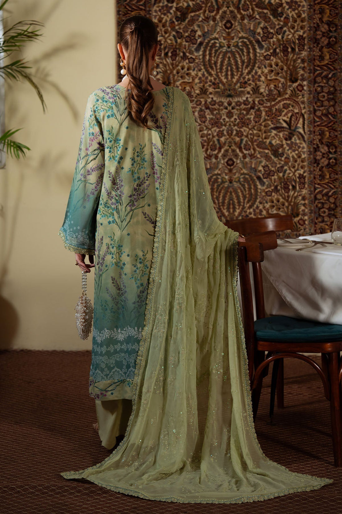 Nureh | Swiss Lawn | NS-161 - House Of Hania