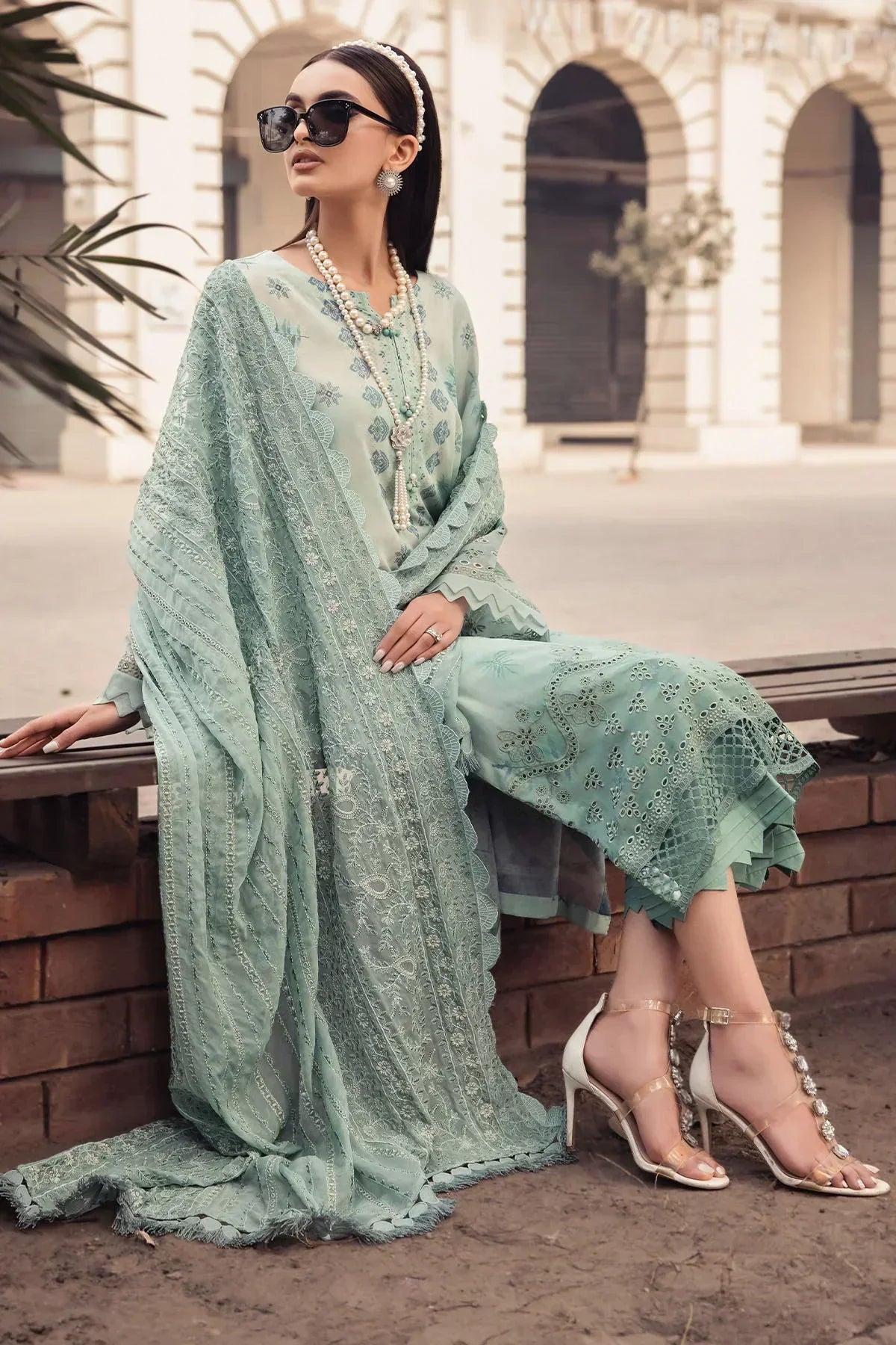 Nureh | Swiss Prints | NS-118 - House Of Hania