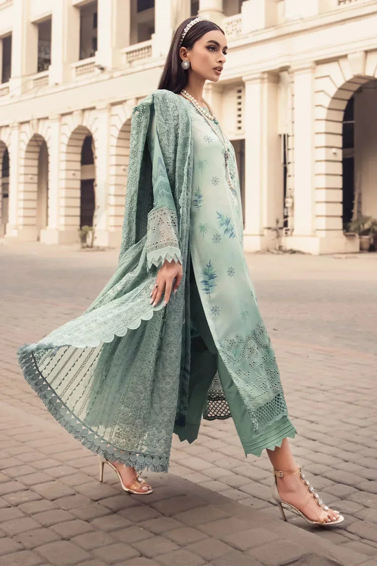 Nureh | Swiss Prints | NS-118 - House Of Hania