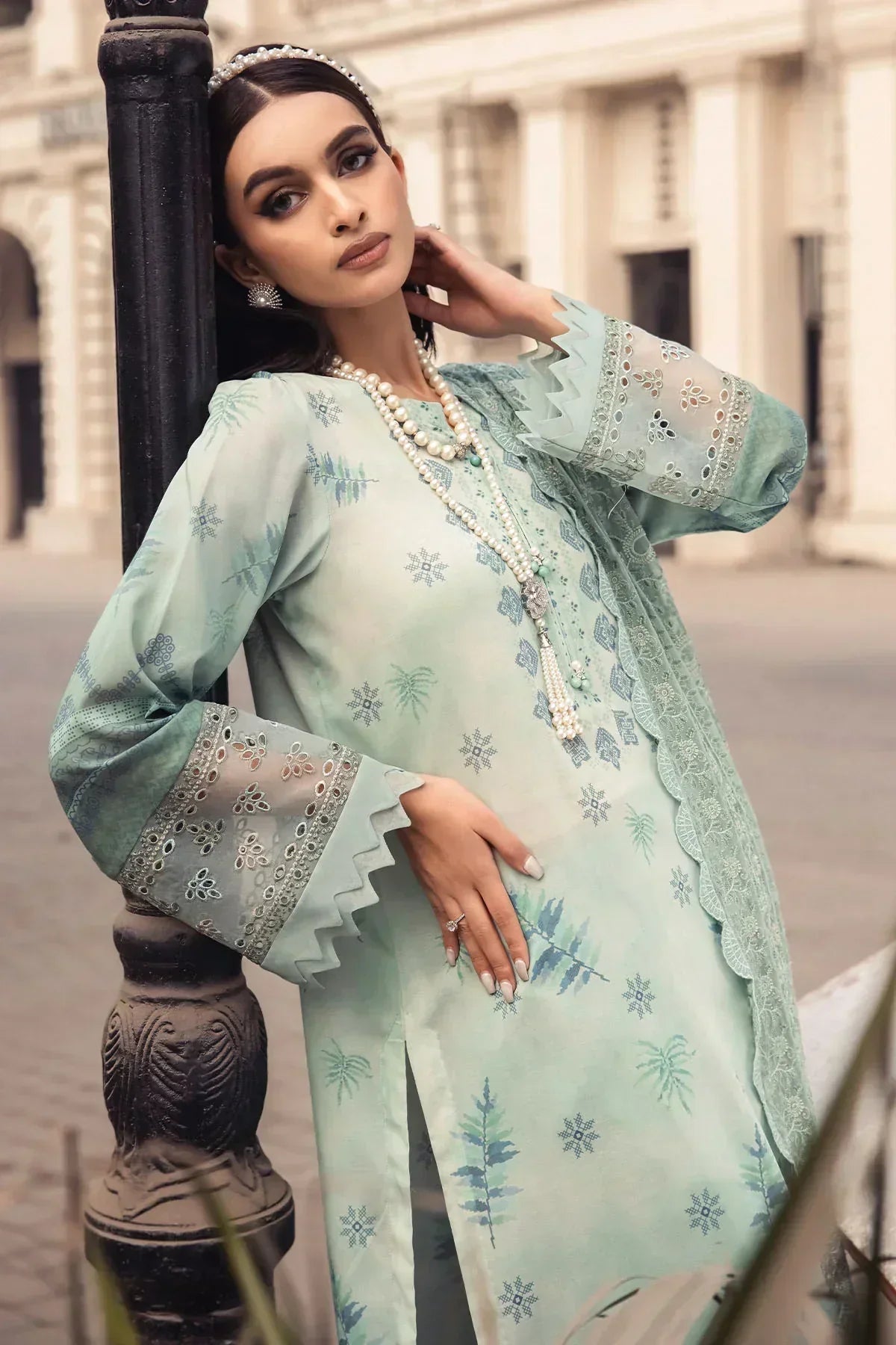 Nureh | Swiss Prints | NS-118 - House Of Hania