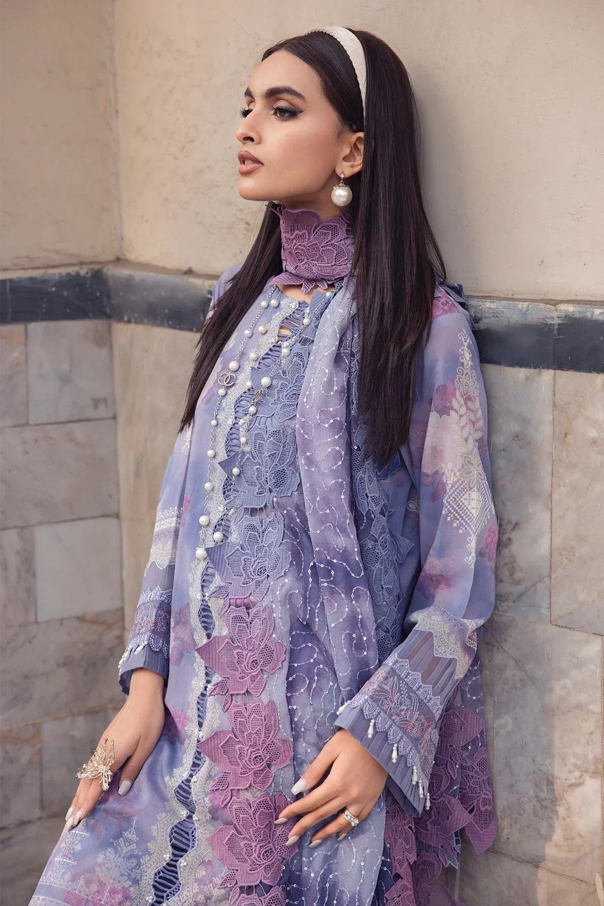 Nureh | Swiss Prints | NS-119 - House Of Hania