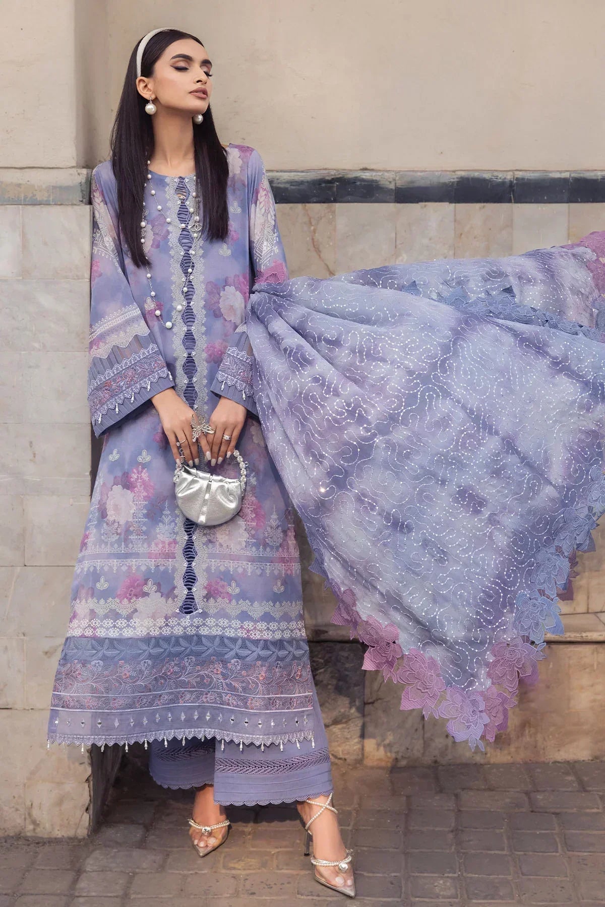 Nureh | Swiss Prints | NS-119 - House Of Hania