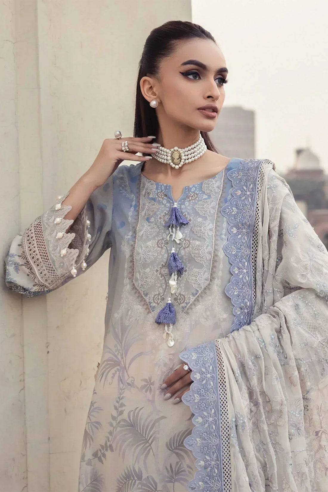 Nureh | Swiss Prints | NS-122 - House Of Hania