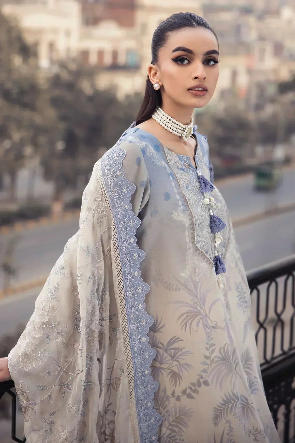 Nureh | Swiss Prints | NS-122 - House Of Hania