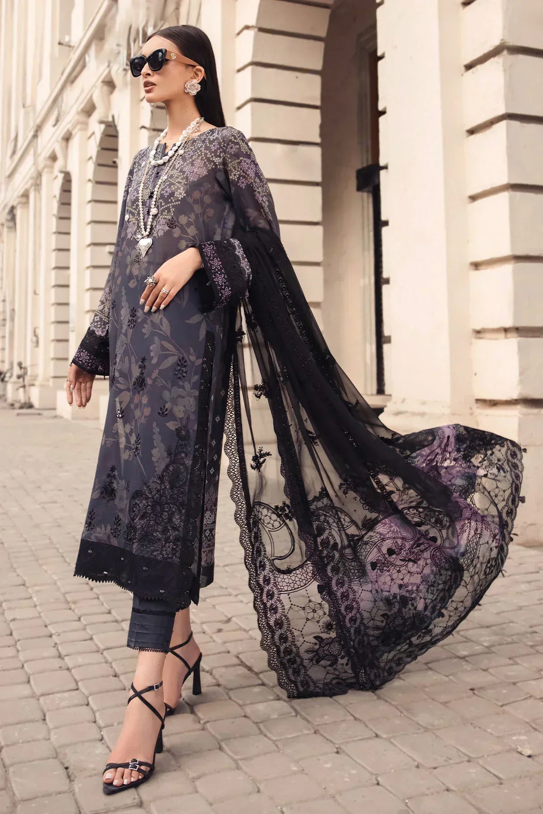 Nureh | Swiss Prints | NS-123 - House Of Hania