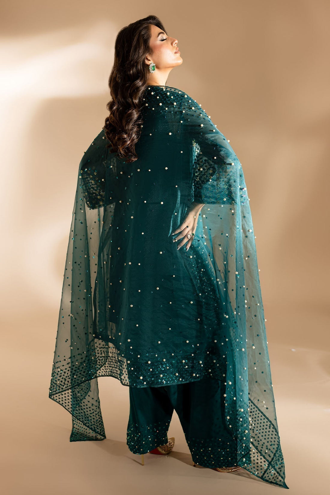 Nureh | Tiny Twinkles | TW-01 TEAL DREAM - House Of Hania