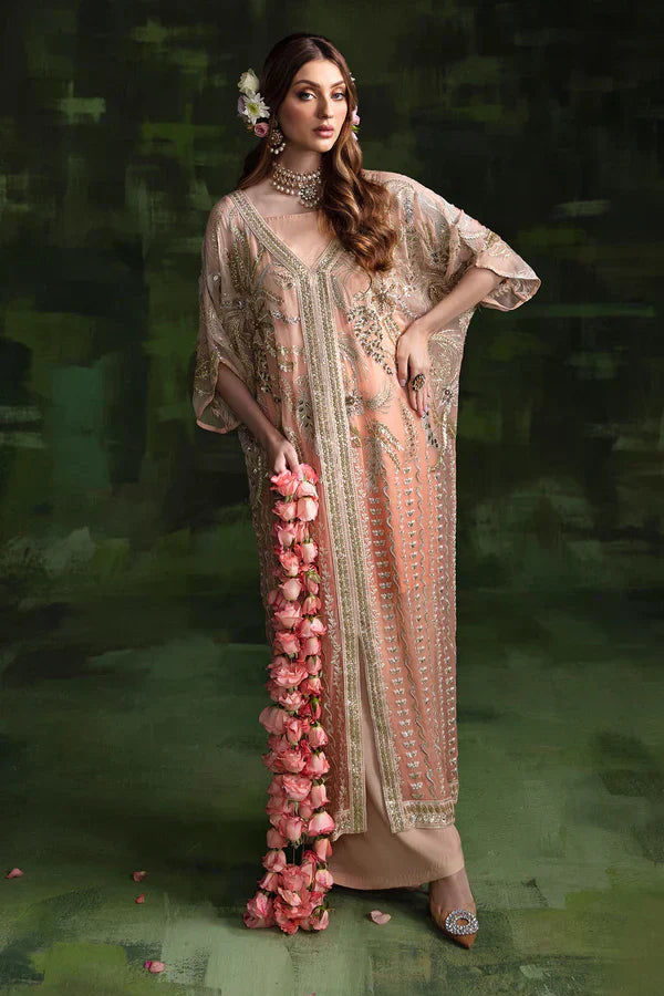 Nureh | Wedding Formals 24 | Sheer Pink - House Of Hania