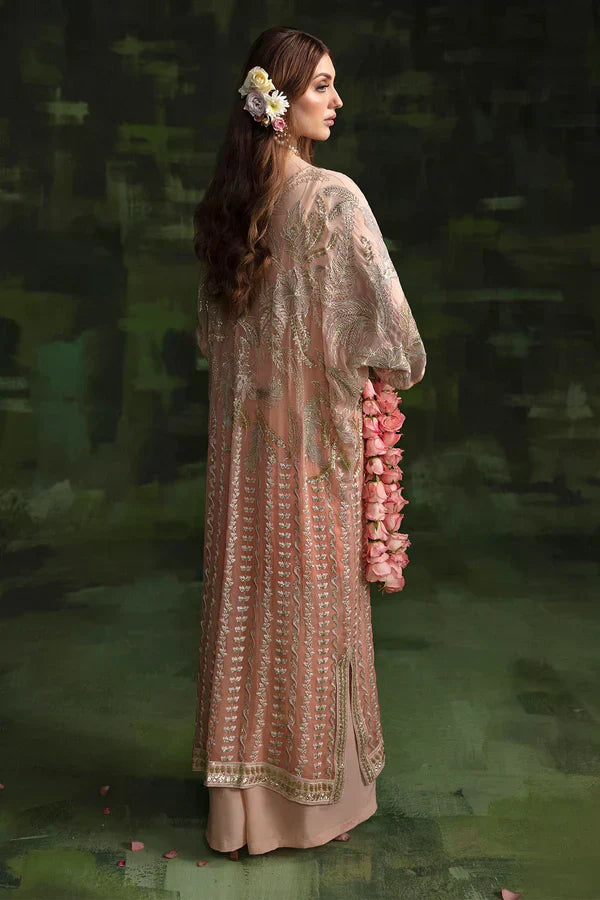 Nureh | Wedding Formals 24 | Sheer Pink - House Of Hania