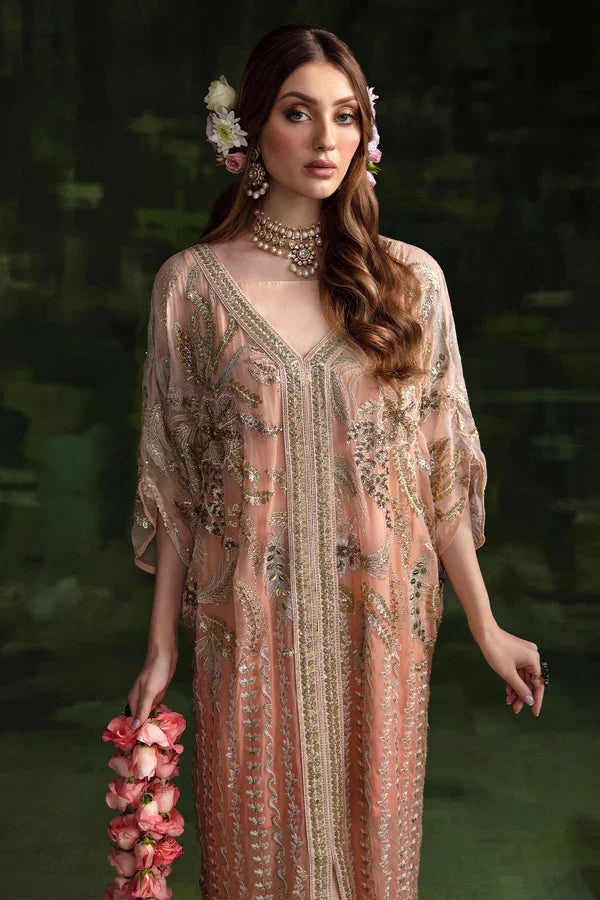 Nureh | Wedding Formals 24 | Sheer Pink - House Of Hania