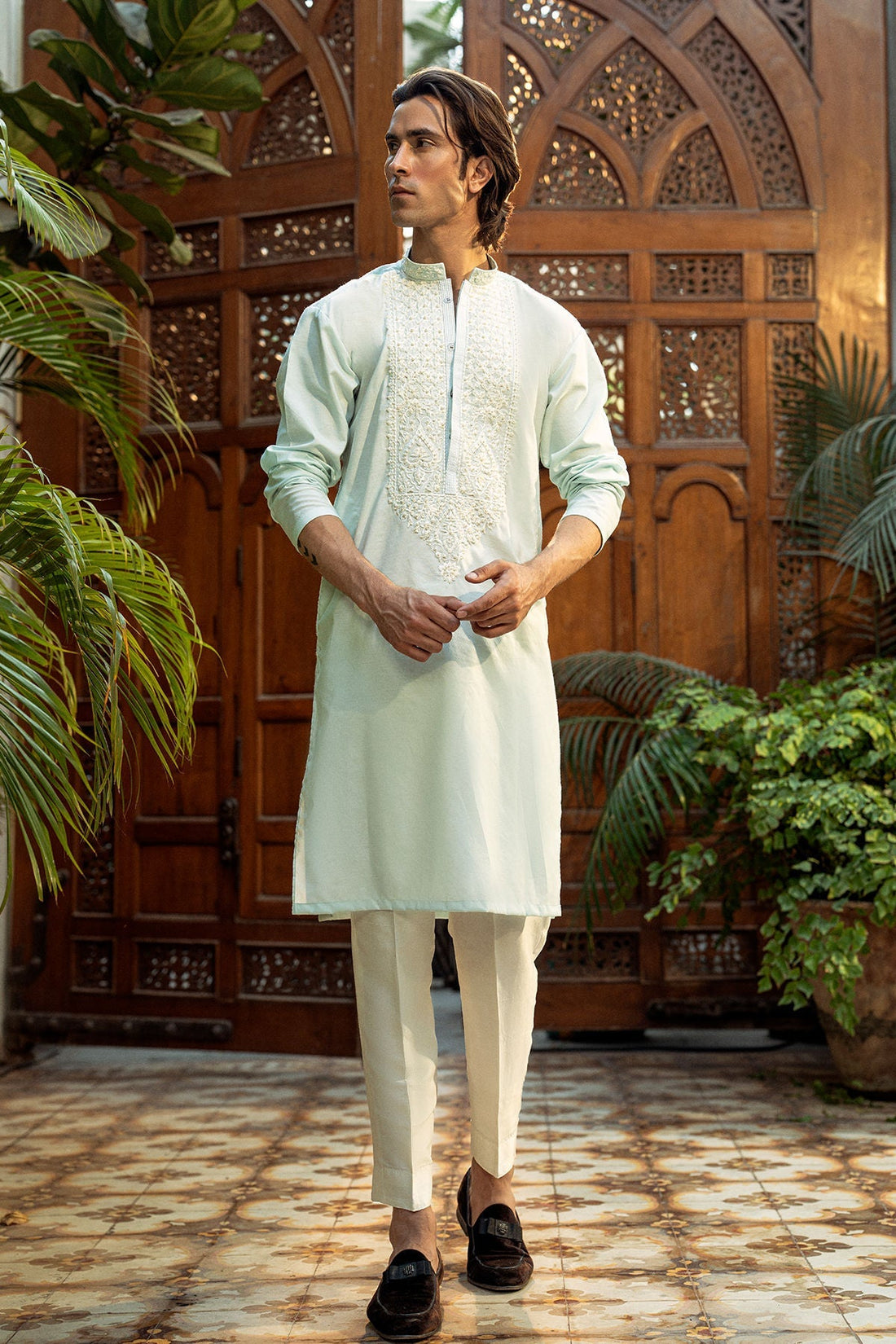 Pakistani Menswear | Annus Abrar | Alamgir - House Of Hania