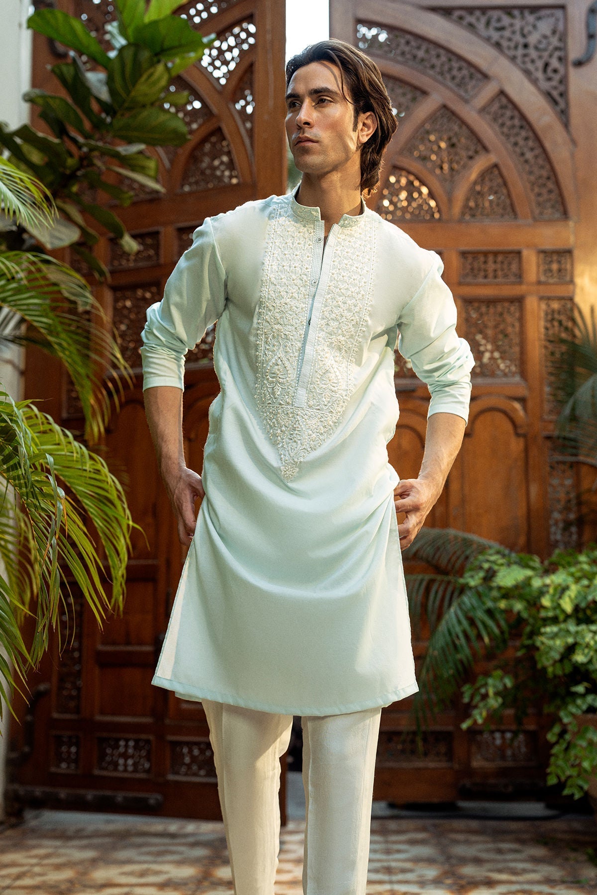 Pakistani Menswear | Annus Abrar | Alamgir - House Of Hania