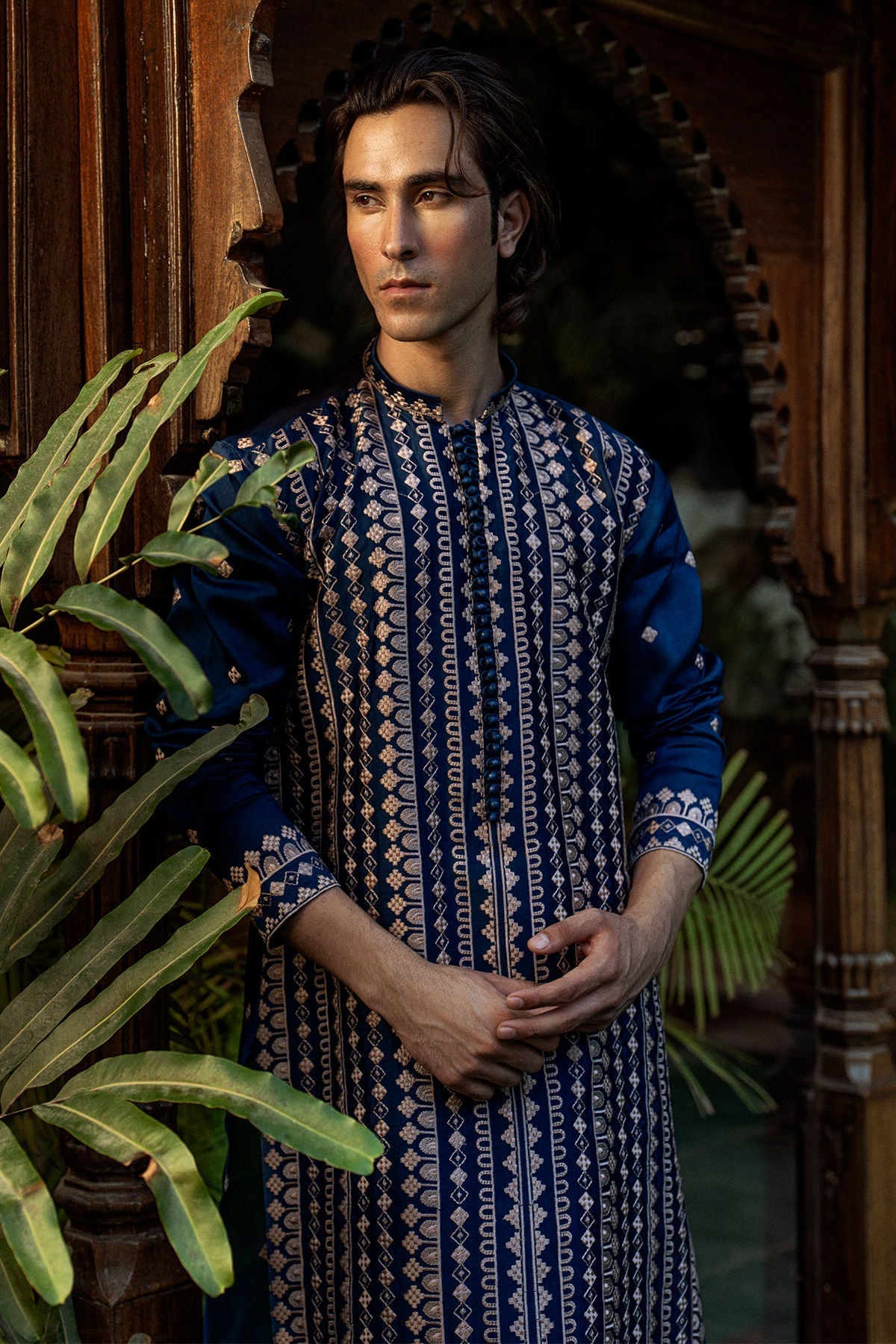 Pakistani Menswear | Annus Abrar | Humayun - House Of Hania
