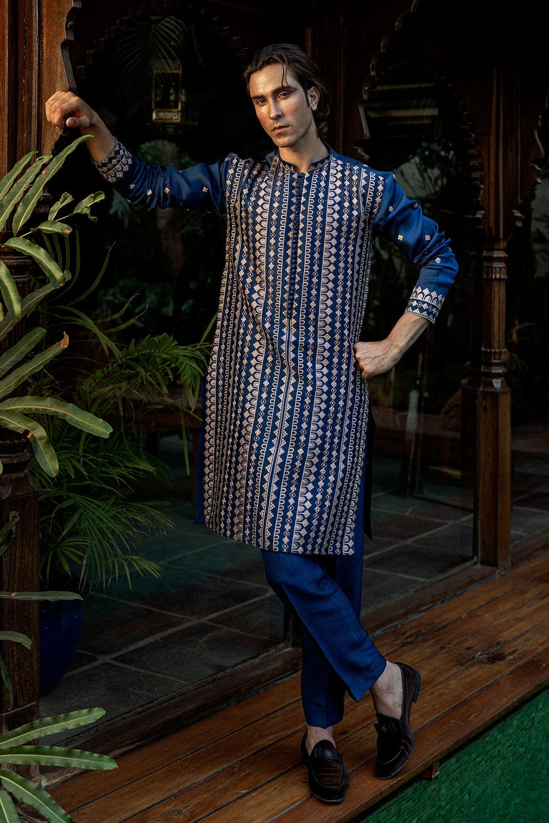 Pakistani Menswear | Annus Abrar | Humayun - House Of Hania