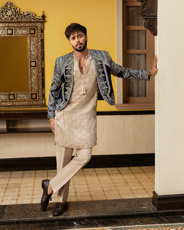 Pakistani Menswear | Faiza Saqlain | Rasik - House Of Hania