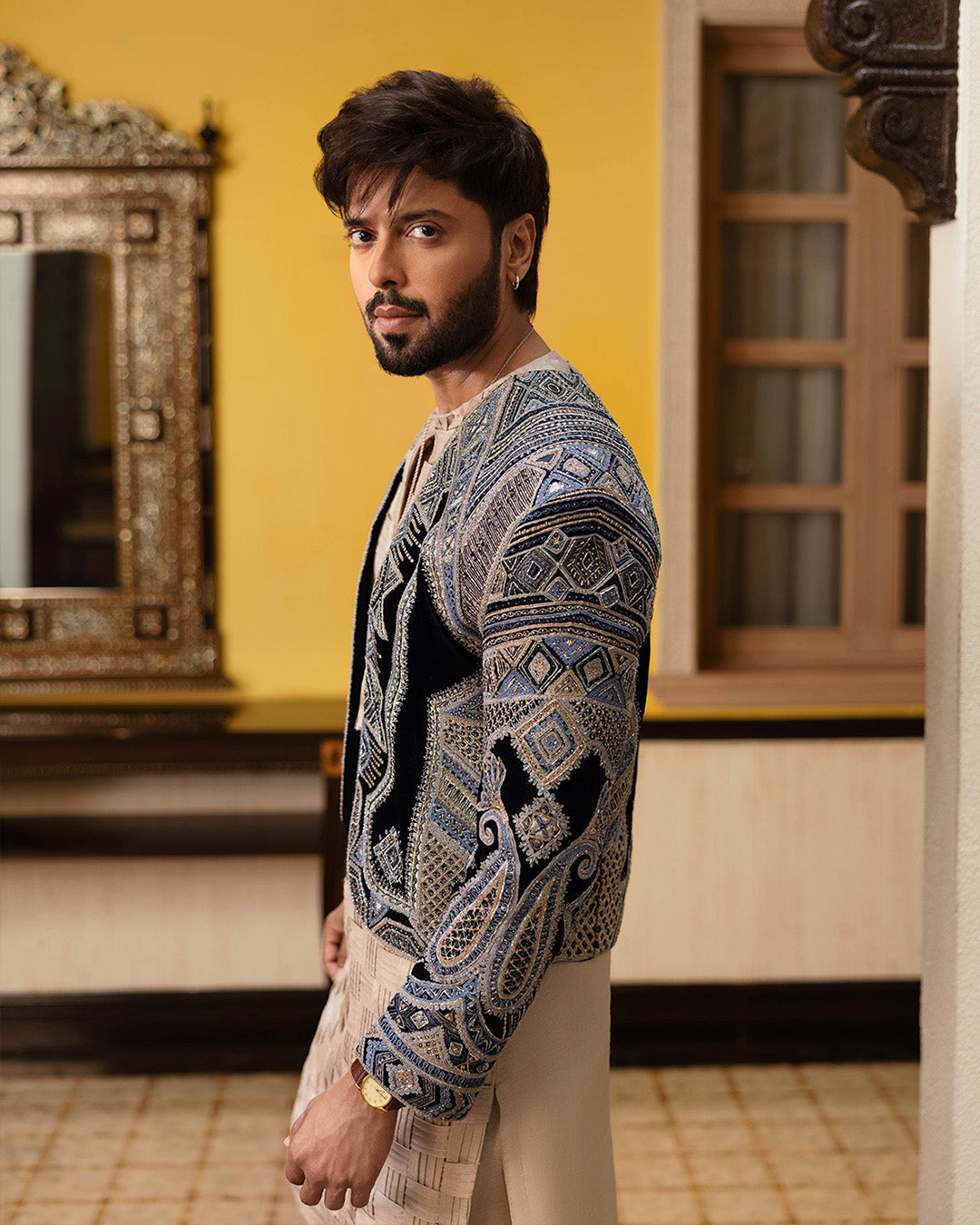 Pakistani Menswear | Faiza Saqlain | Rasik - House Of Hania