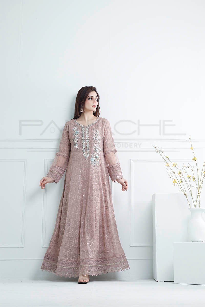 Panache | Pret | Dusty Rose Elegance - House Of Hania