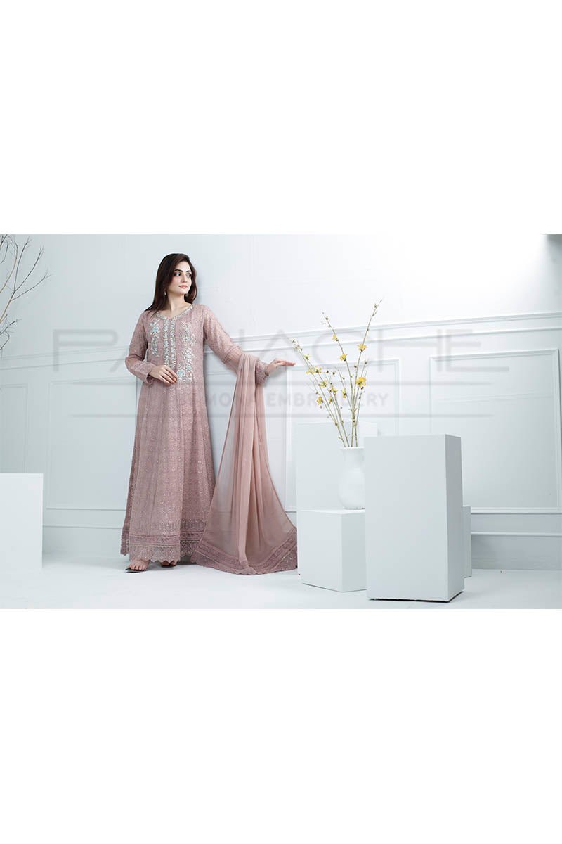Panache | Pret | Dusty Rose Elegance - House Of Hania