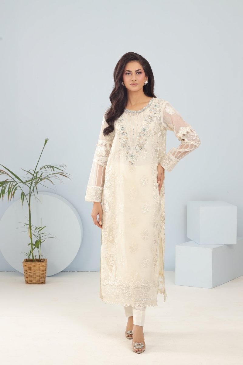 Panache | Pret | Frosty Elegance - House Of Hania