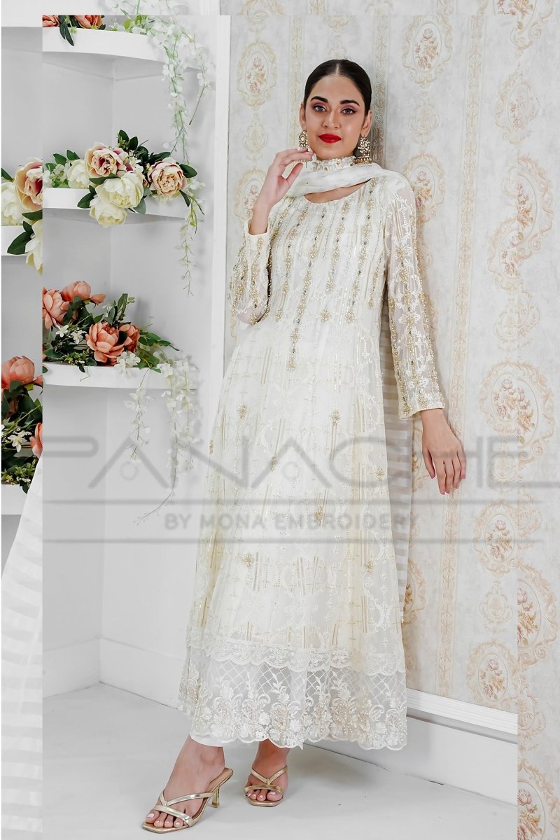Panache | Pret | Ivory Vogue - House Of Hania