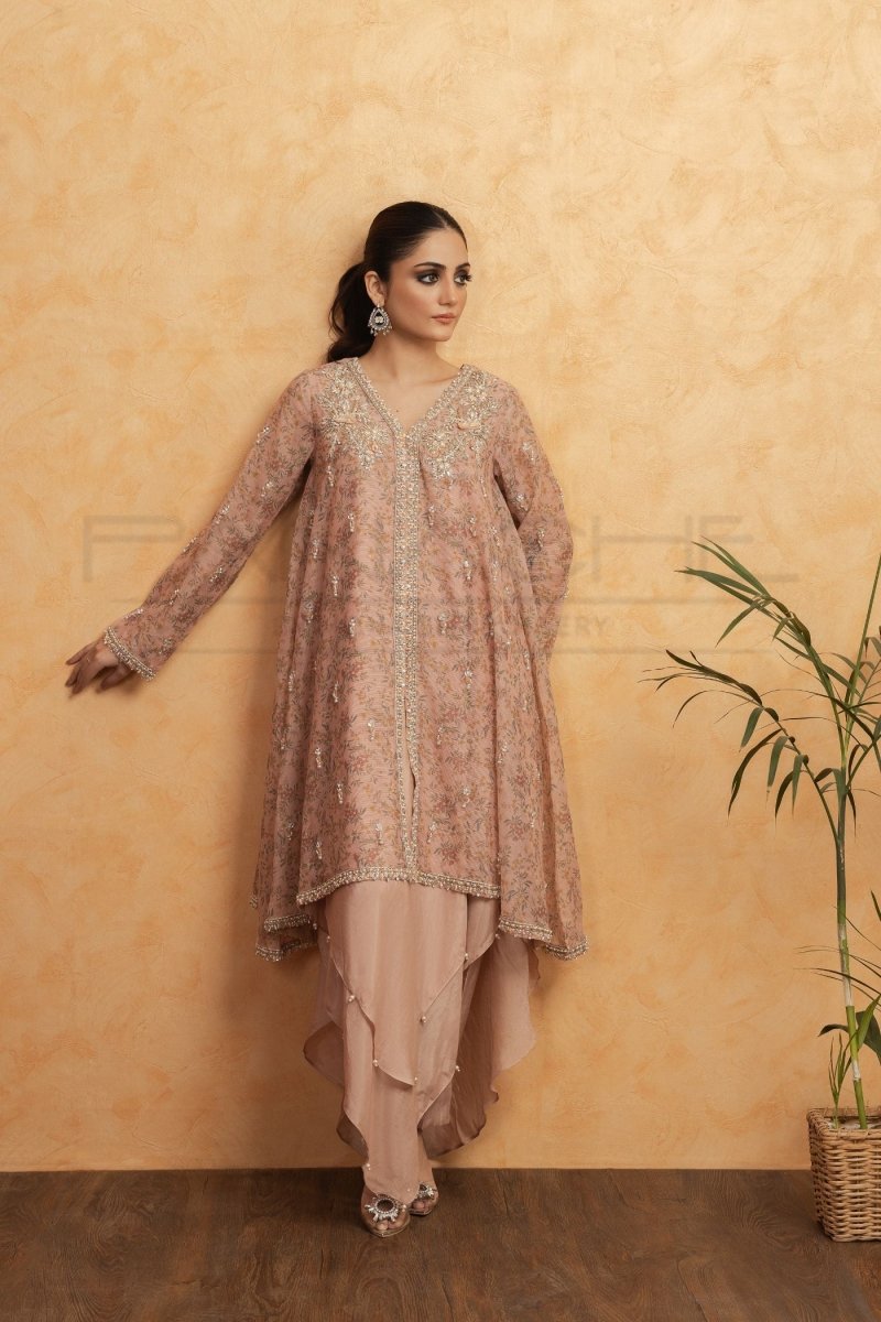 Panache | Pret | Pink Chai - House Of Hania