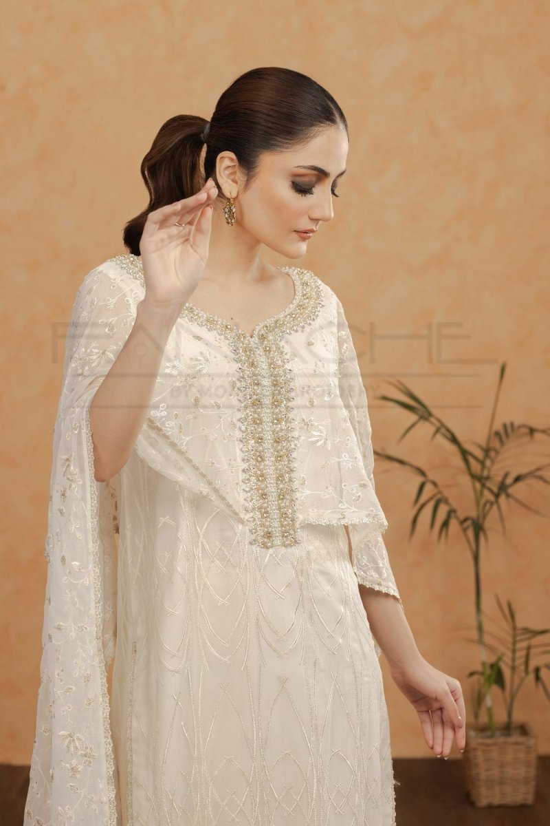 Panache | Pret | White Grace - House Of Hania