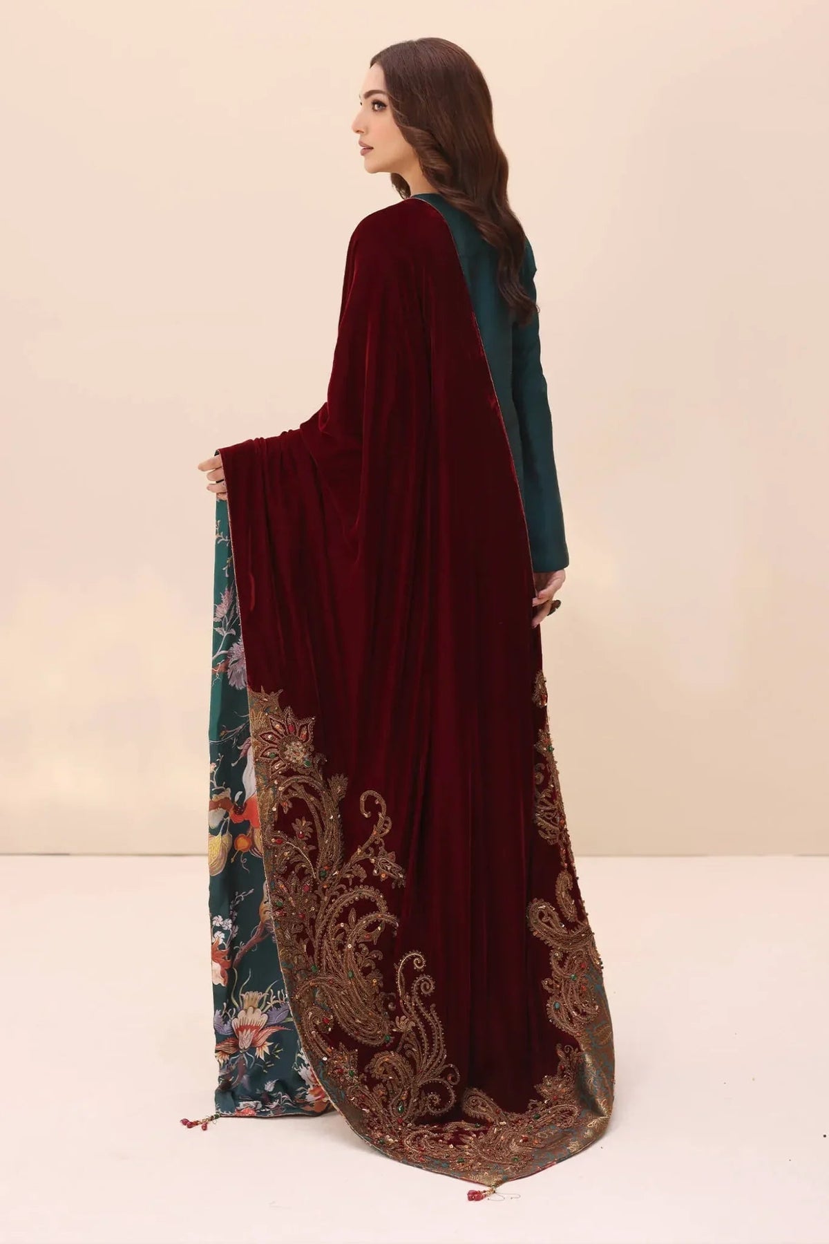 Musferah Saad | Ethereal Embrace | Blooms of Paradise