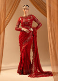 Paras by Pasha | Noor -e- Jahan Saree Collection | Laal-e-Jahan - House Of Hania