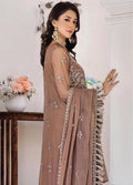 Pareesha by Humdum Embroidered Chiffon 3Pc Suit PS-04 - House Of Hania