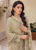 Pareesha by Humdum Embroidered Chiffon 3Pc Suit PS-09 - House Of Hania