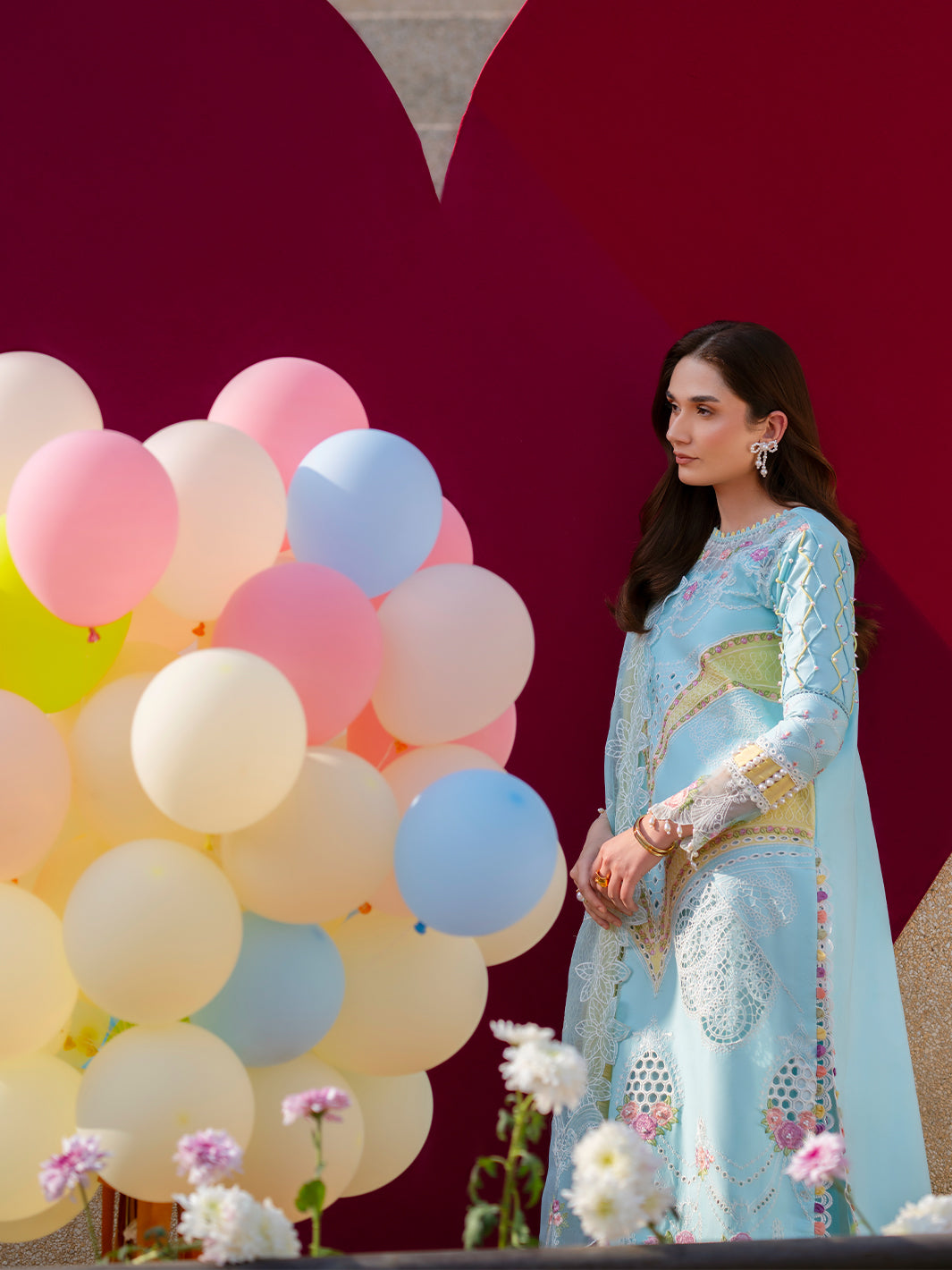 Parishay | Dil e Raqsam Festive Eid Lawn | DR-01 - House Of Hania