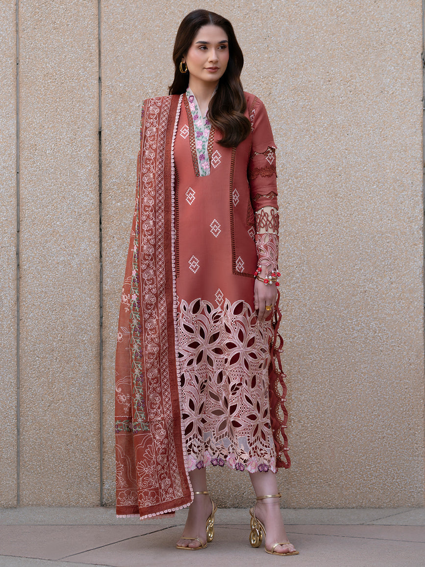 Parishay | Dil e Raqsam Festive Eid Lawn | DR-04 - House Of Hania