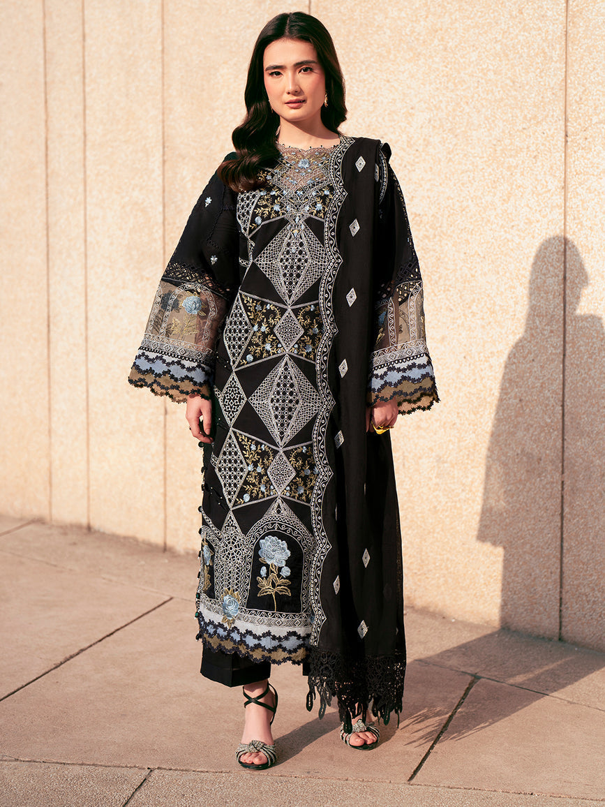 Parishay | Dil e Raqsam Festive Eid Lawn | DR-08 - House Of Hania