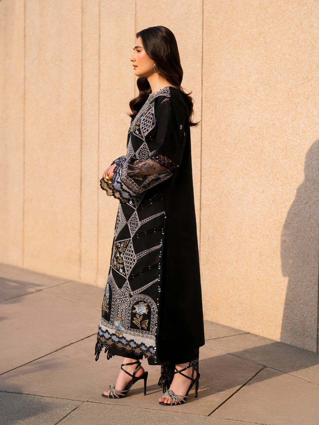 Parishay | Dil e Raqsam Festive Eid Lawn | DR-08 - House Of Hania