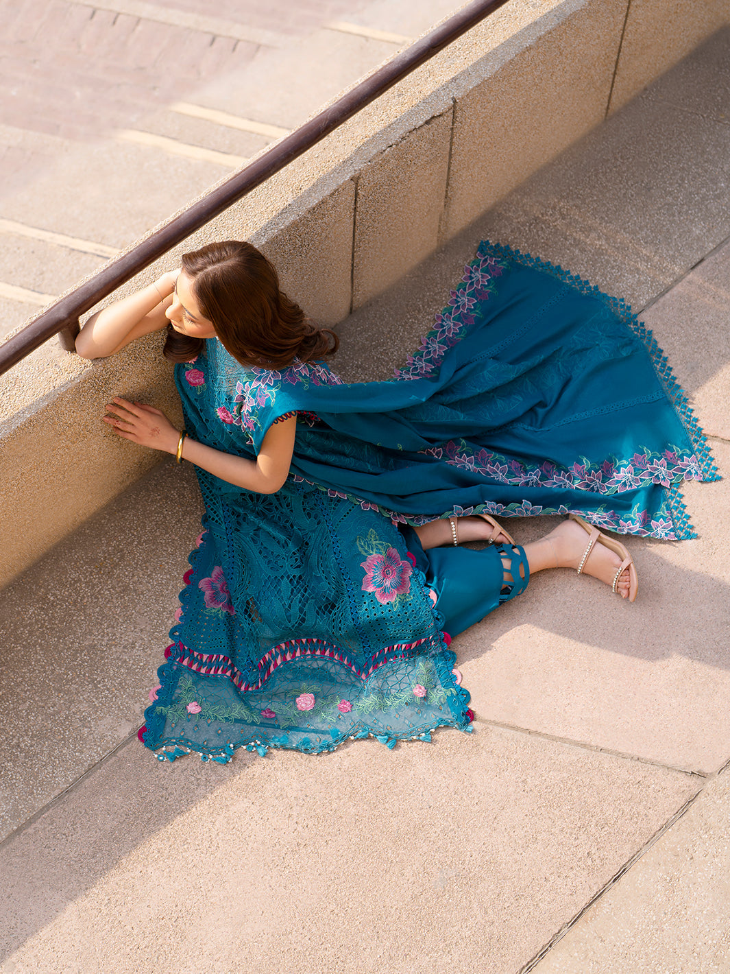 Parishay | Dil e Raqsam Festive Eid Lawn | DR-10 - House Of Hania