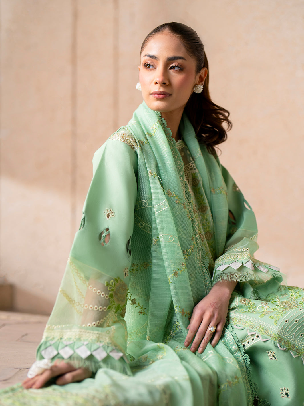Parishay | Dil e Raqsam Festive Eid Lawn | DR-11 - House Of Hania