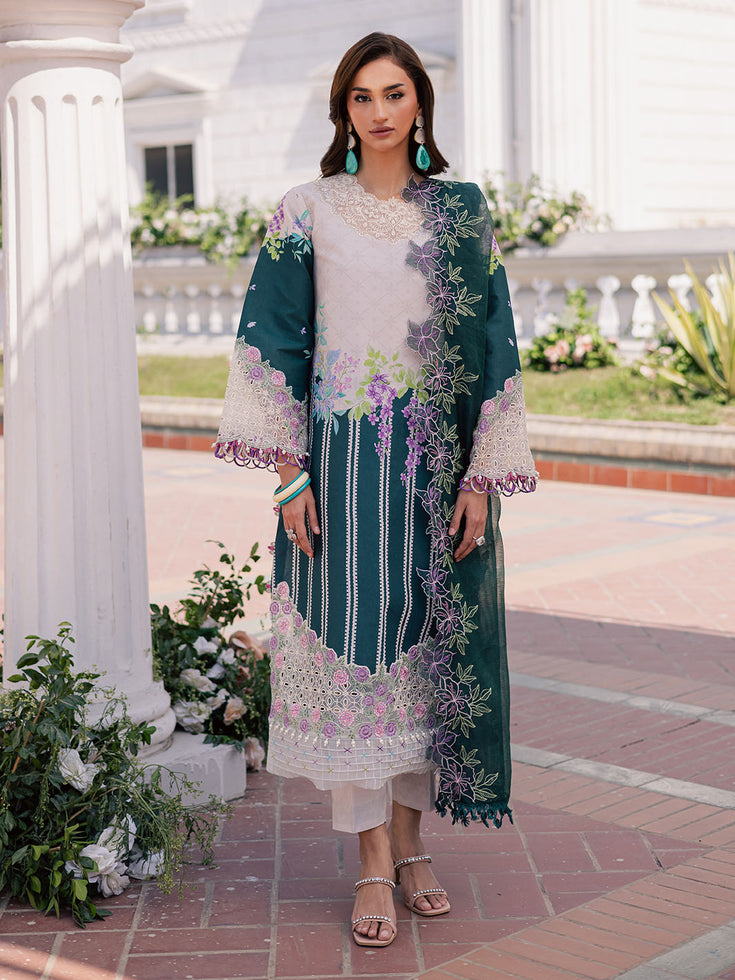 Parishay | IVY Bloom V2 Lawn | BLOOM-01 - House Of Hania