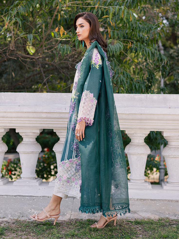 Parishay | IVY Bloom V2 Lawn | BLOOM-01 - House Of Hania