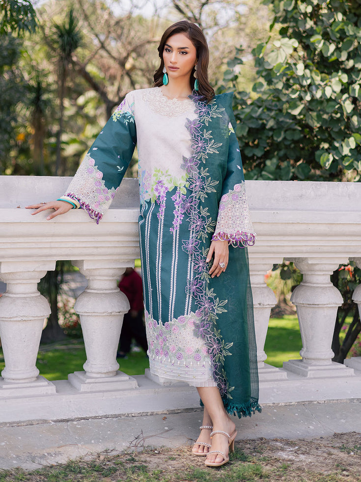 Parishay | IVY Bloom V2 Lawn | BLOOM-01 - House Of Hania