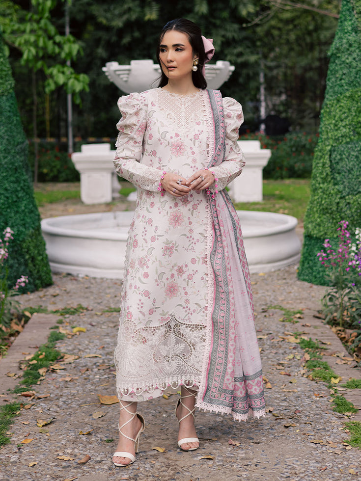 Parishay | IVY Bloom V2 Lawn | BLOOM-03 - House Of Hania