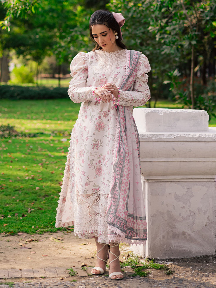 Parishay | IVY Bloom V2 Lawn | BLOOM-03 - House Of Hania