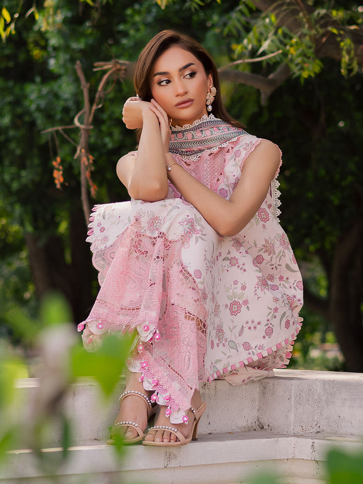 Parishay | IVY Bloom V2 Lawn | BLOOM-04 - House Of Hania